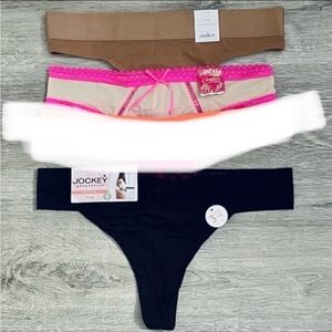 NWT Thong bundle 3 pairs size s/m